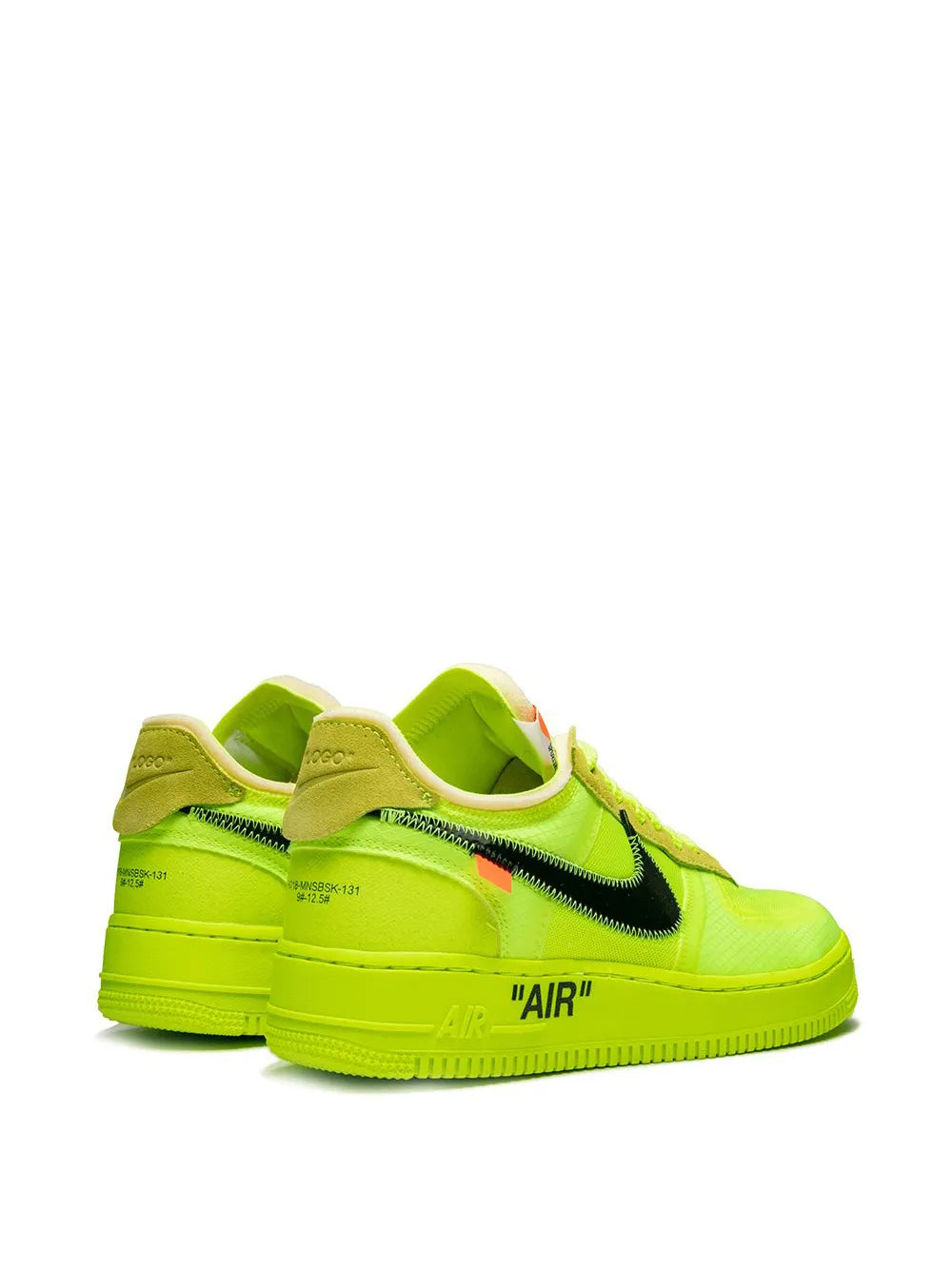 Nike X Off-White The 10: Air Force 1 Low "Volt" sneakers