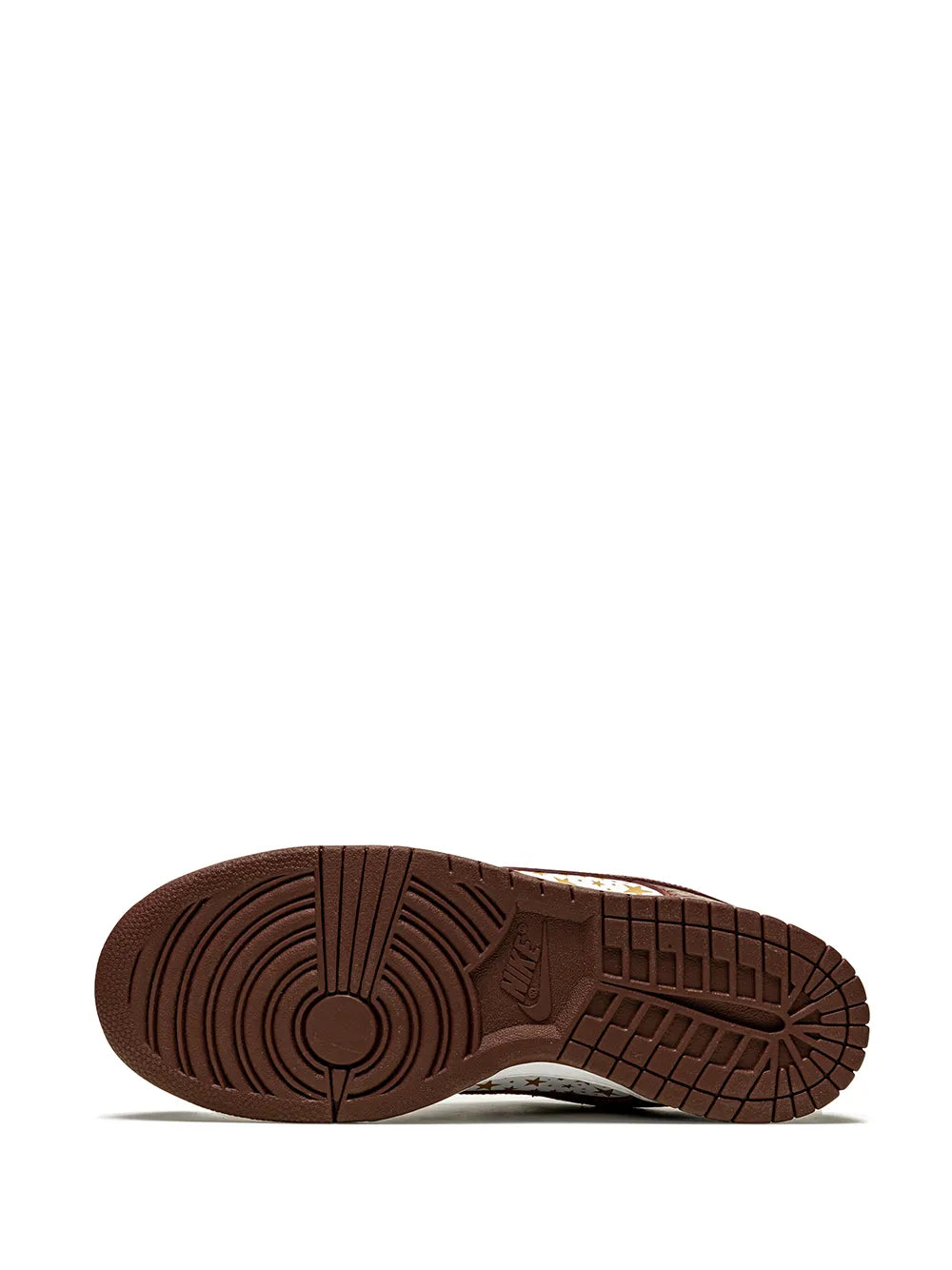 Nike x Supreme SB Dunk Low "Stars - Barkroot Brown" sneakers