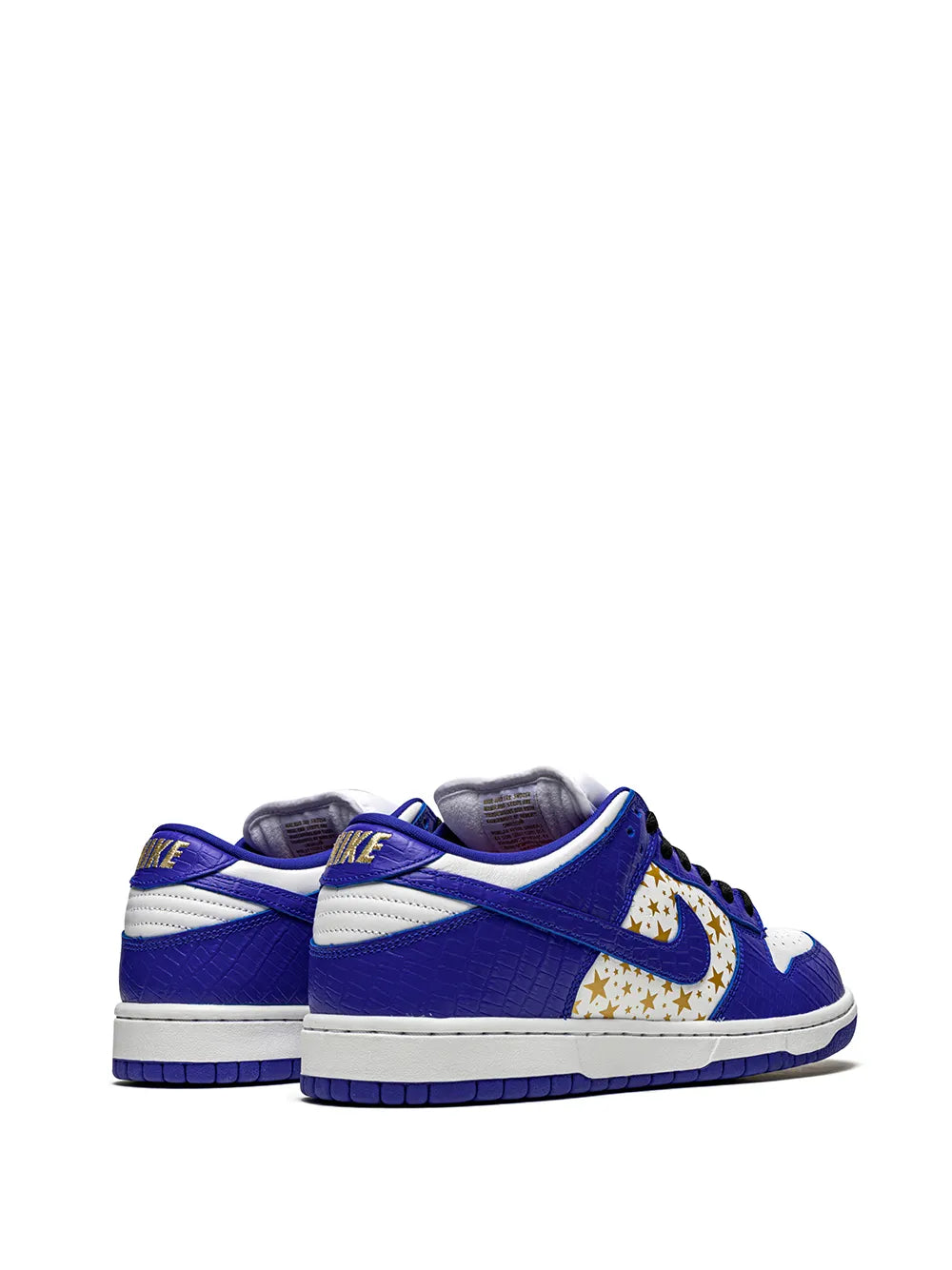 Nike x Supreme SB Dunk Low "Stars/Hyper Blue" sneakers