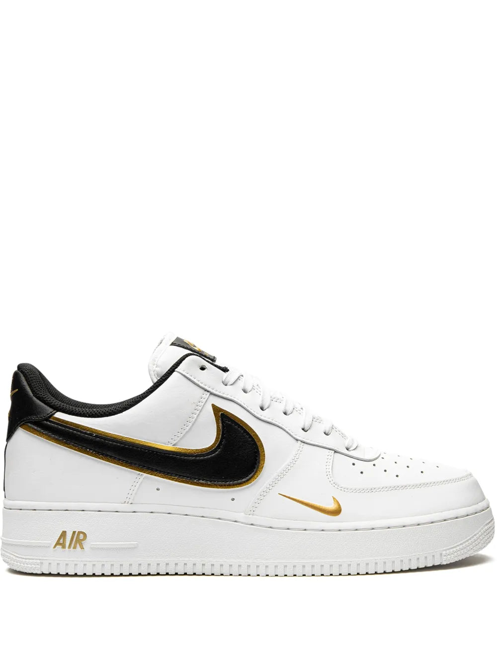 Nike Air Force 1 '07 LV8 ''Double Swoosh - White/Black/Gold'' sneakers