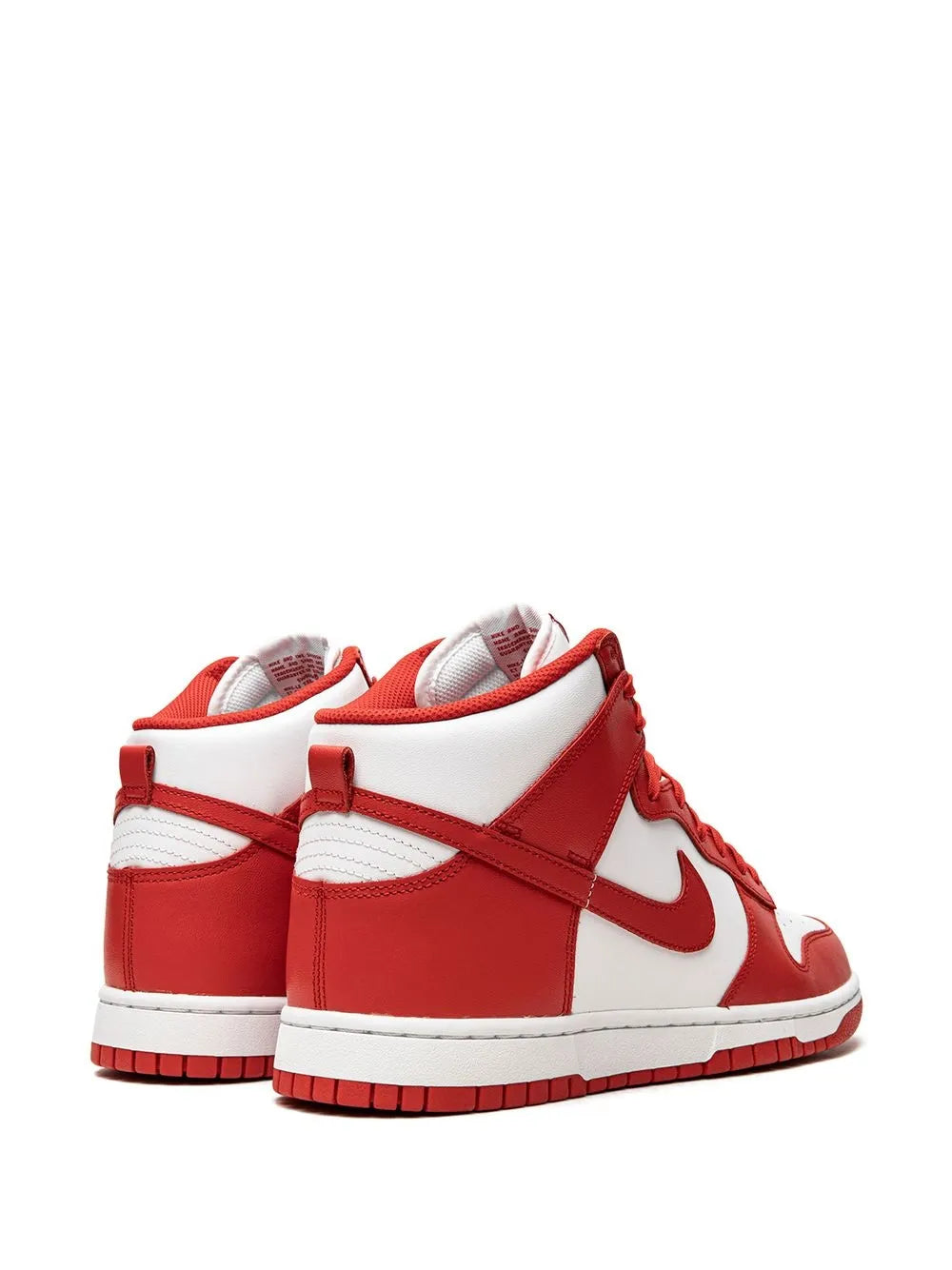 Nike Dunk High "White/University Red" sneakers