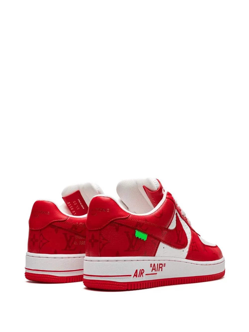 Nike x Louis Vuitton Air Force 1 Low "Virgil Abloh - White/Red" sneakers