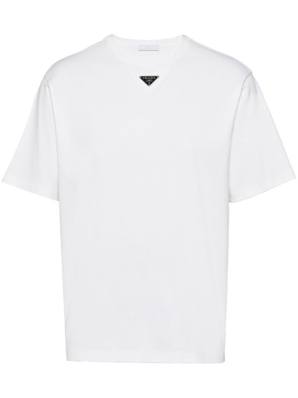 Prada
triangle-logo cotton T-shirt