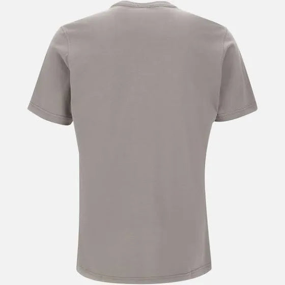 Diesel - T-shirt with injection moulded logo - T-Shirts - Man - Grey