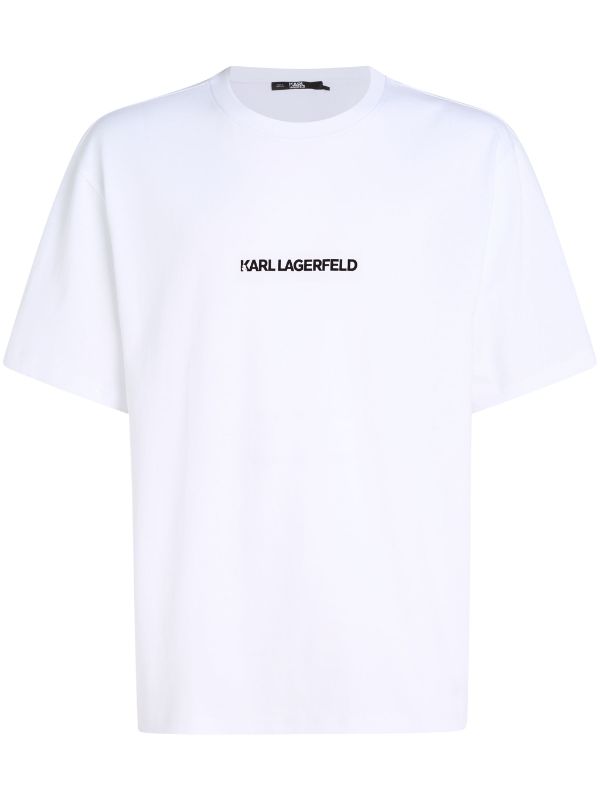 Karl Lagerfeld
Ikon Outline organic-cotton T-shirt