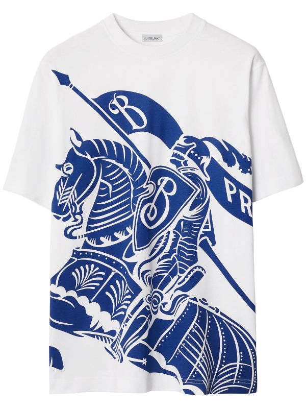 Burberry Equestrian Knight-motif cotton T-shirt