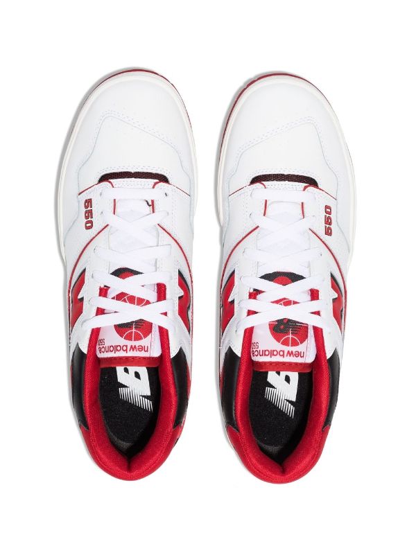 New Balance 550 "White Red" sneakers