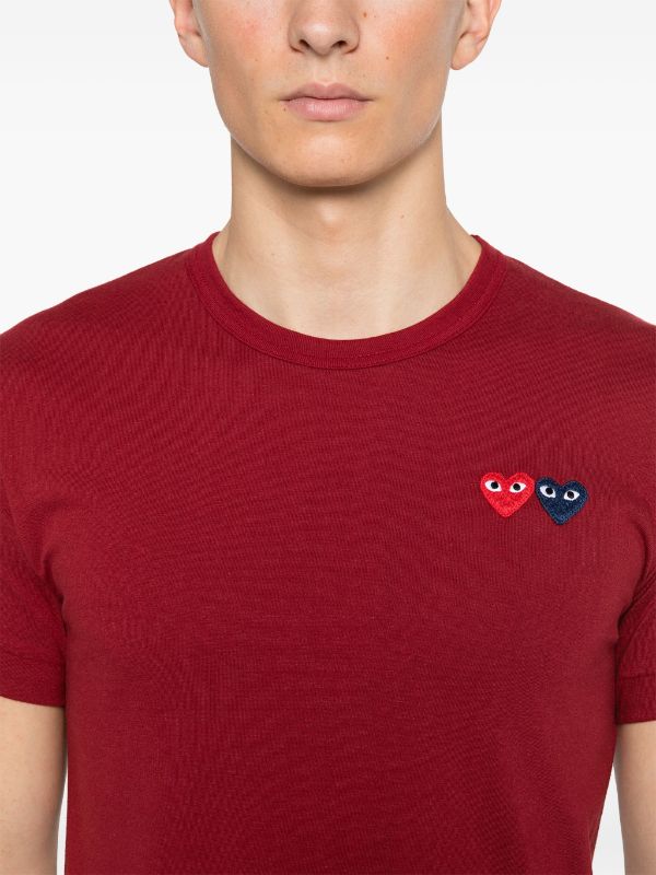 Comme Des Garçons Play heart-patch T-shirt