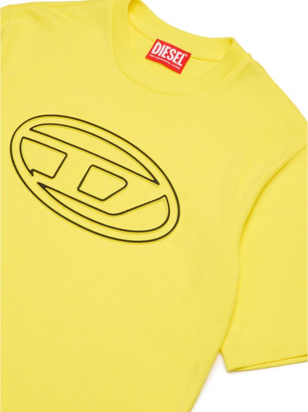 Diesel Kids
Oval D logo-print cotton T-shirt