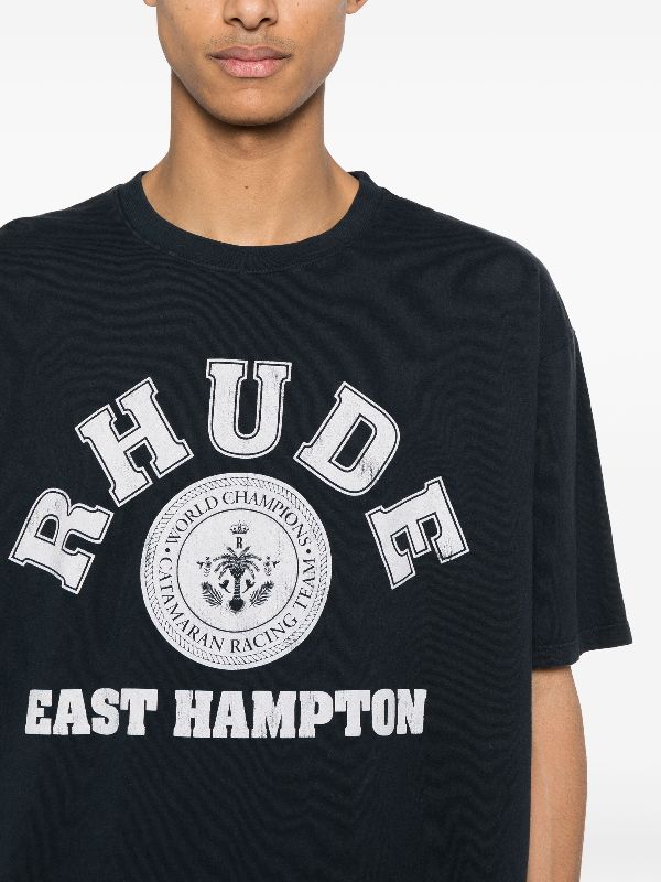 RHUDE Hampton Catamaran logo-print T-shirt