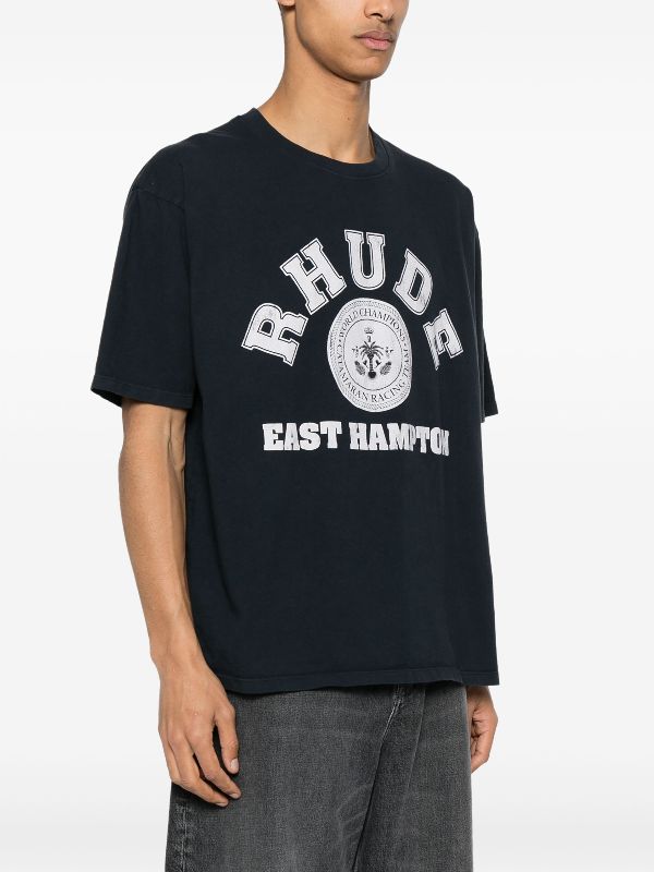 RHUDE Hampton Catamaran logo-print T-shirt