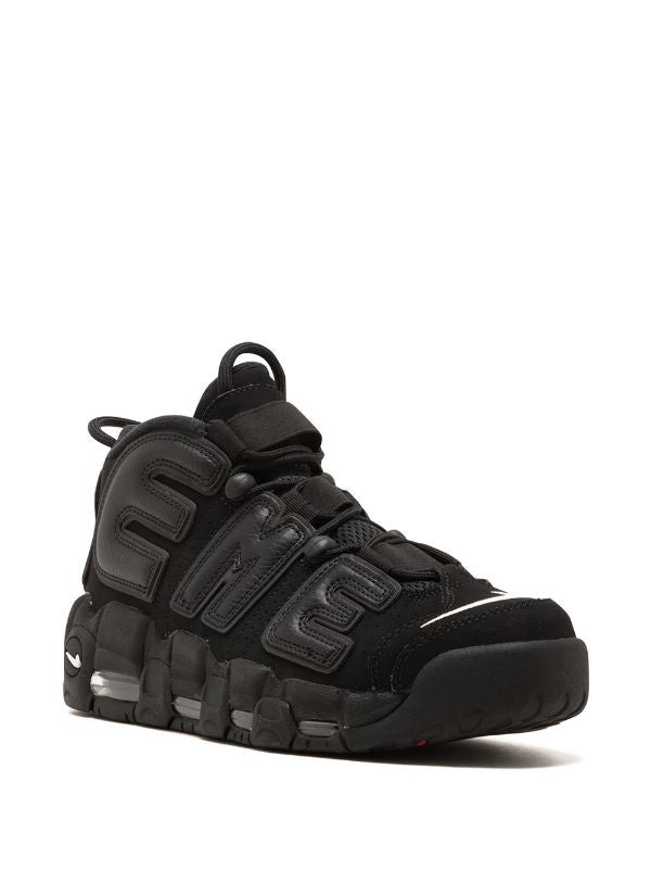 Nike x Supreme Air More Uptempo "Suptempo Black" sneakers