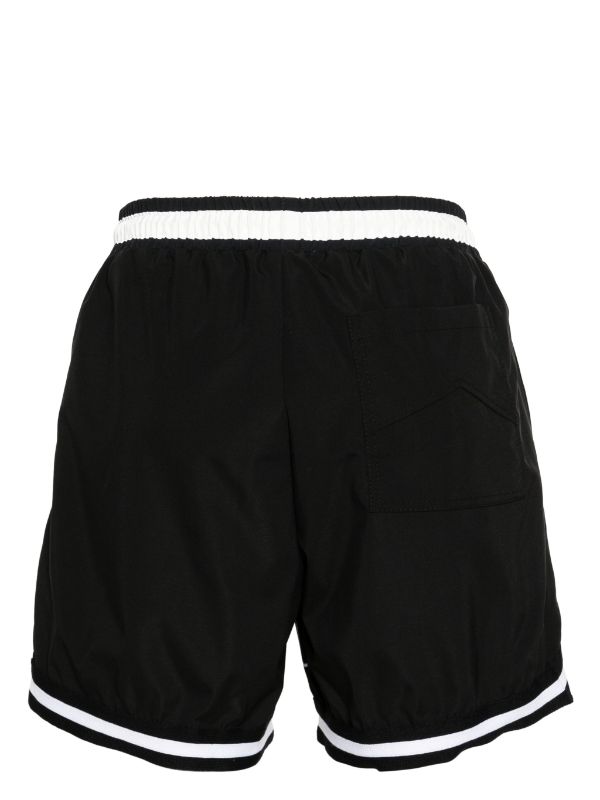 RHUDE logo-print swim shorts