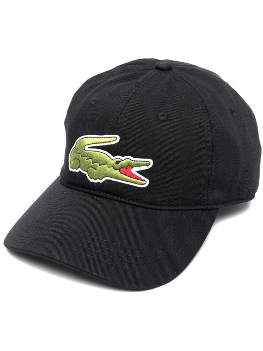 Lacoste logo-patch baseball cap