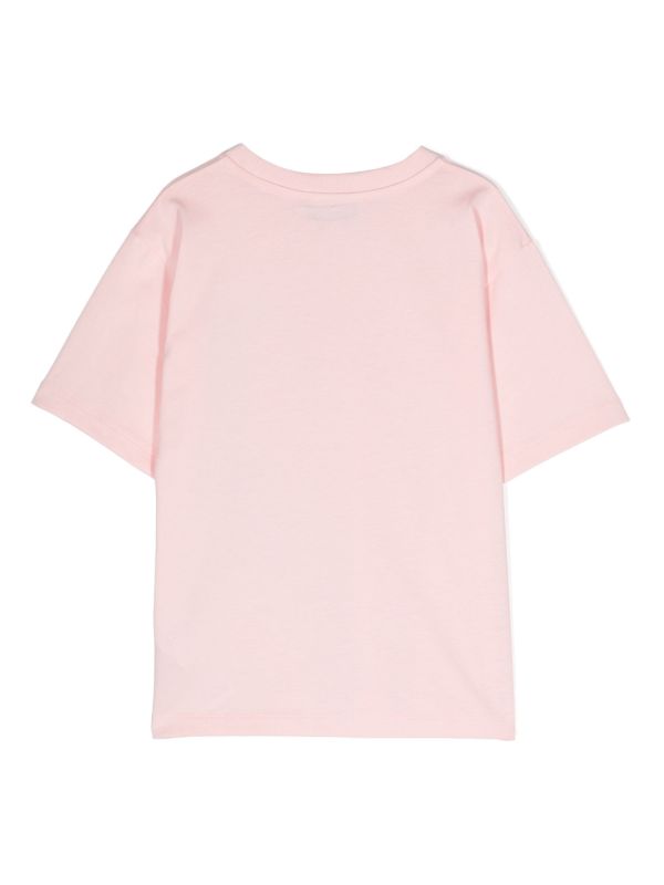 Moschino Kids
logo-print cotton T-shirt