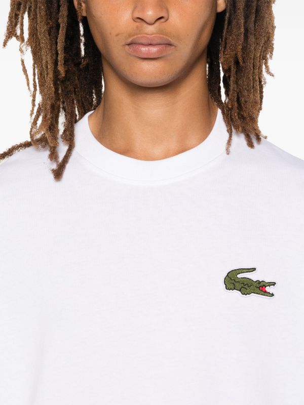 Lacoste logo-appliquéd T-shirt