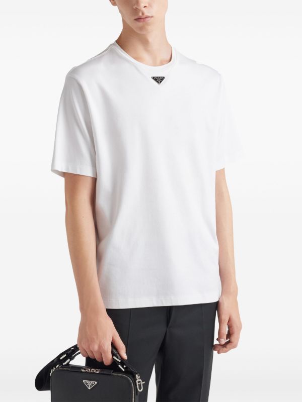 Prada
triangle-logo cotton T-shirt