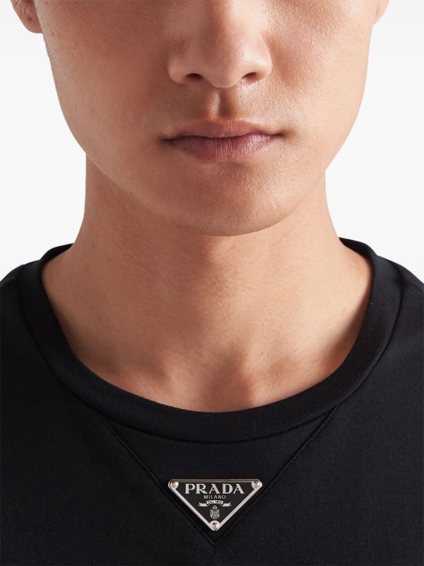 Prada
triangle-logo cotton T-shirt