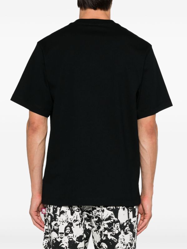 Burberry flocked-logo T-shirt