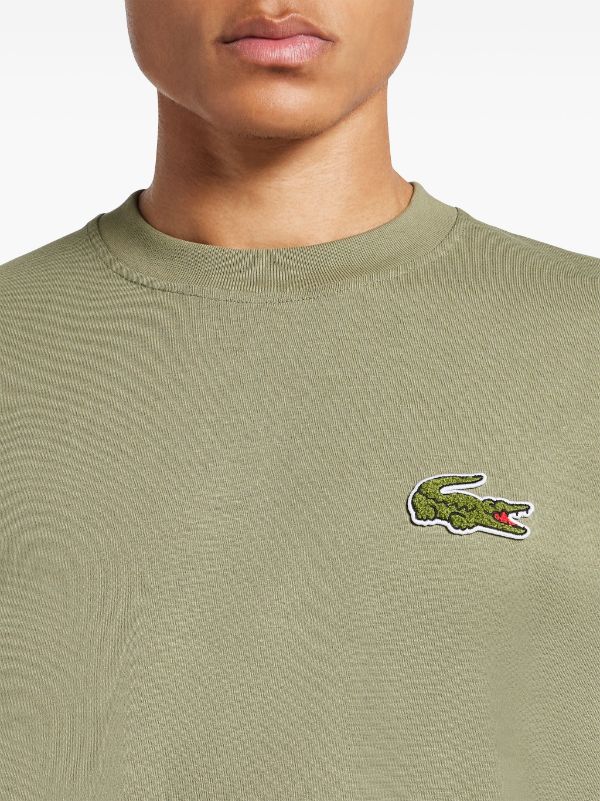 Lacoste logo-appliqué T-shirt