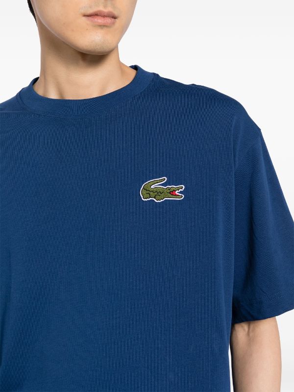 Lacoste logo-appliqué T-shirt