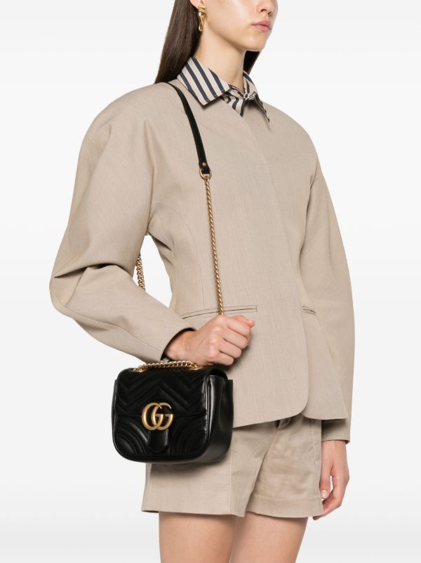 Gucci
mini GG Marmont shoulder bag