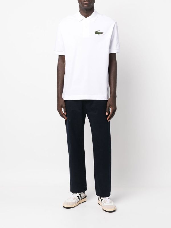 Lacoste embroidered-logo short-sleeve polo shirt