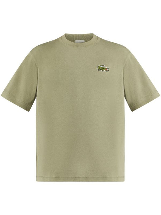 Lacoste logo-appliqué T-shirt