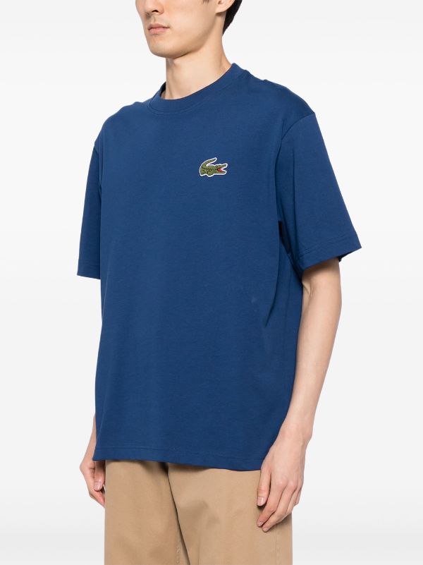 Lacoste logo-appliqué T-shirt